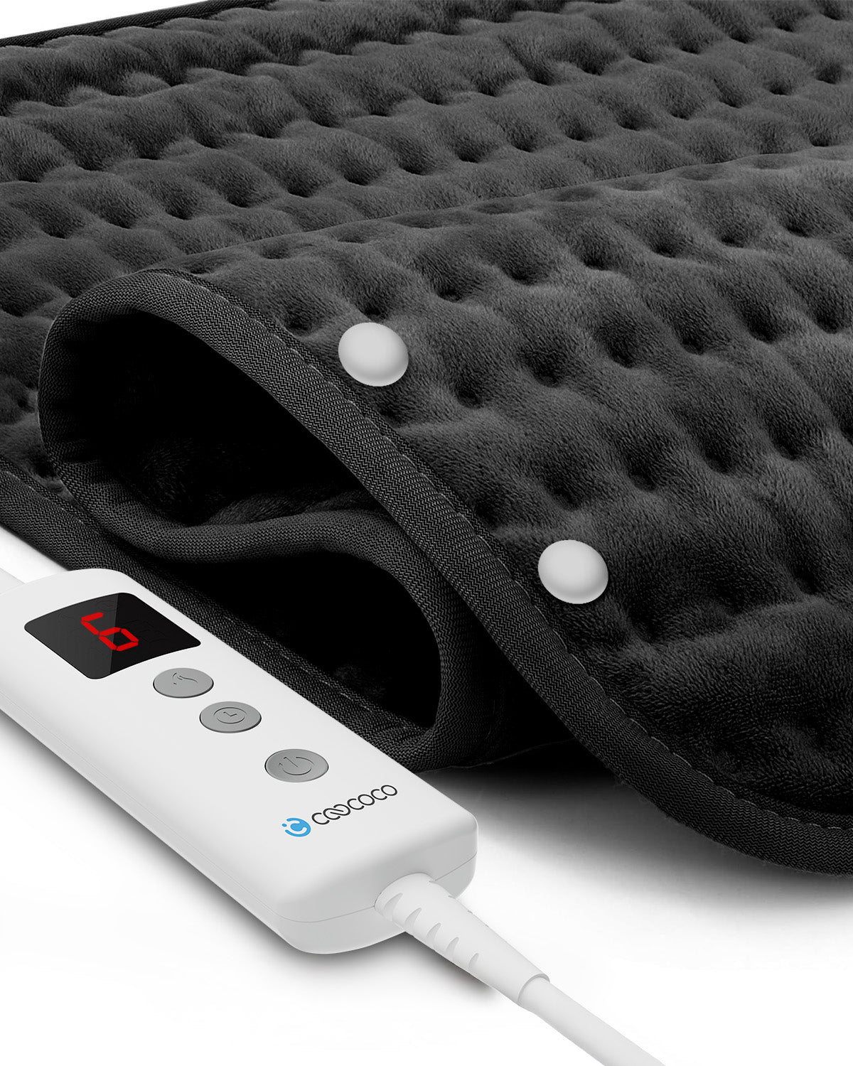 Full Body Heating Pad for Back Pain & Cramps - Large 18x33 Inch