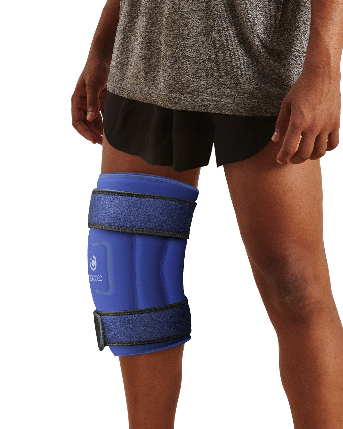 XXXL Knee Ice Pack Wrap - Reusable Gel Cold Compress for Knee Pain & Sports Injuries
