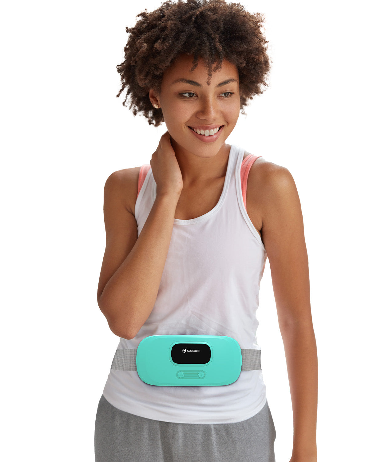 Cordless Heating Pad for Period Cramps & Back Pain - Portable & Wearable