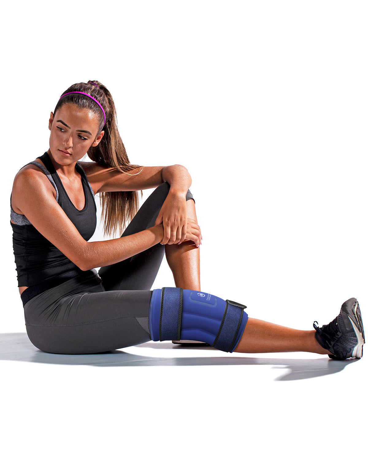 XXXL Knee Ice Pack Wrap - Reusable Gel Cold Compress for Knee Pain & Sports Injuries