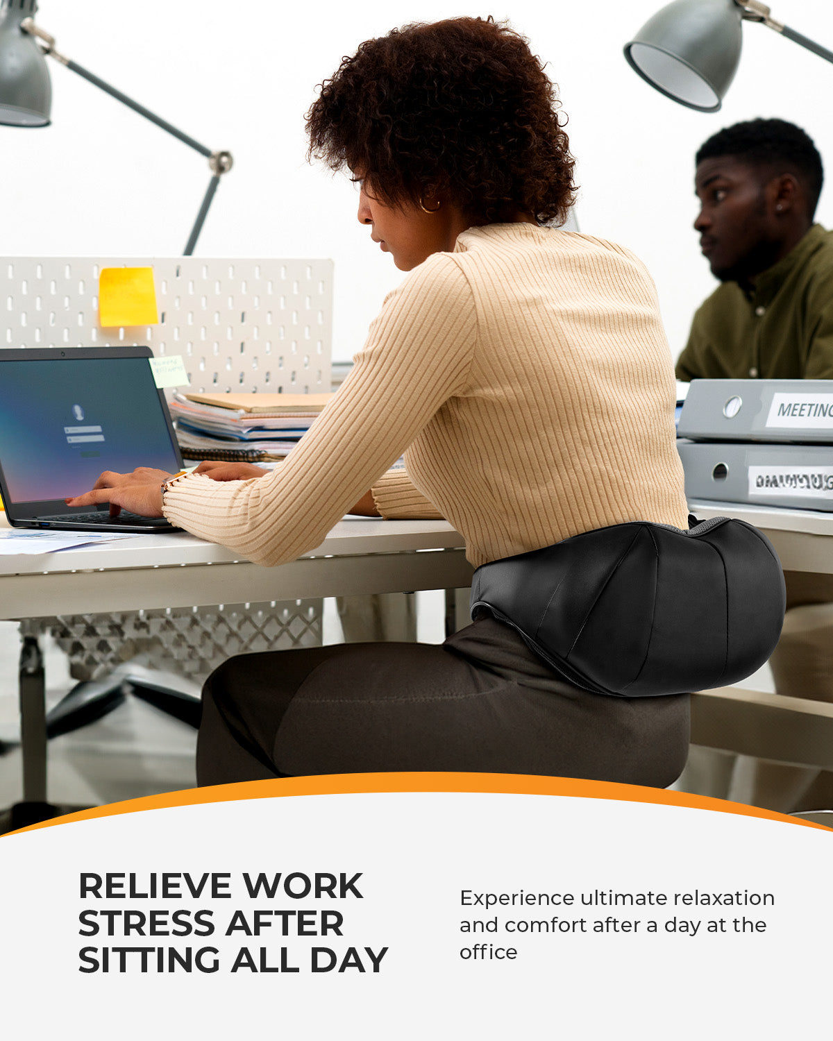 Shiatsu Neck Massager with Heat - Full Body Pain Relief