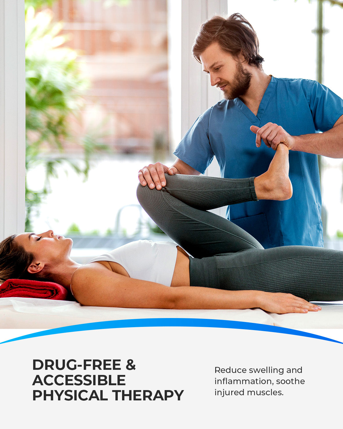 Ankle Ice Pack Wrap - Reusable Cold Therapy for Foot Pain Relief