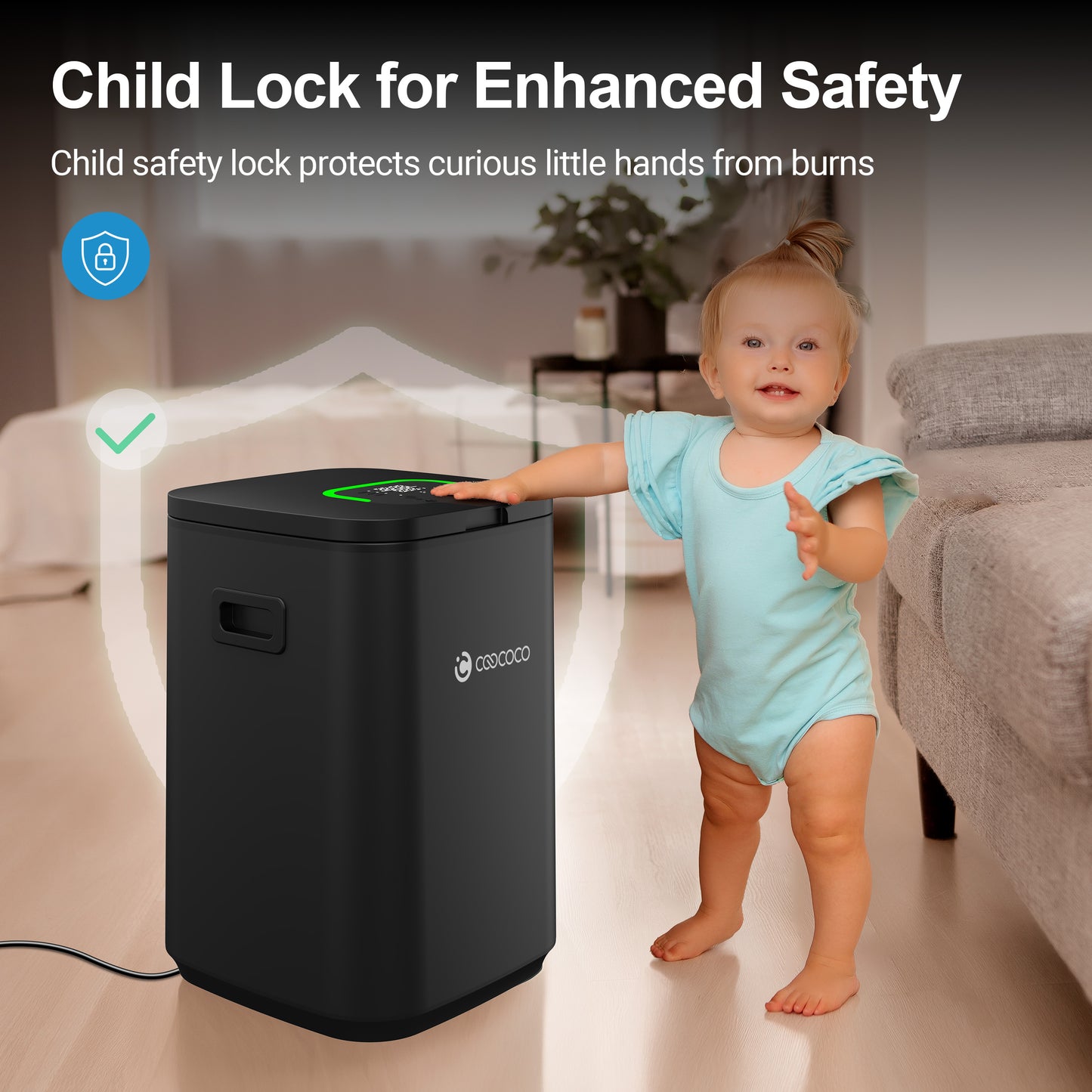 23L Heated Towel Warmer for Bathroom - Fast Heating, Fragrance & Safety Lock