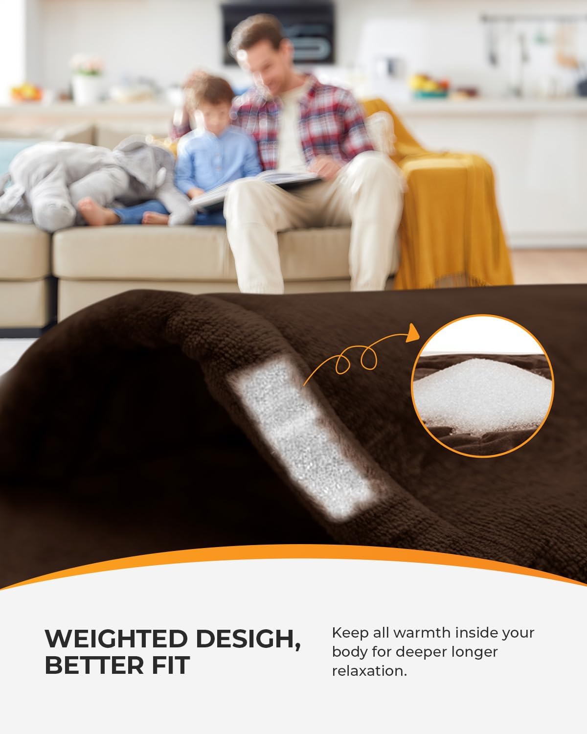 24x37 Oversized Heating Pad for Neck to Lower Back Pain - Electric Heat Therapy