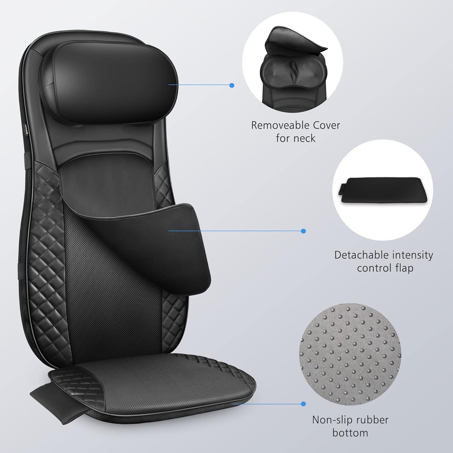 CooCoCo Back Massager with Heat - CO-2118
