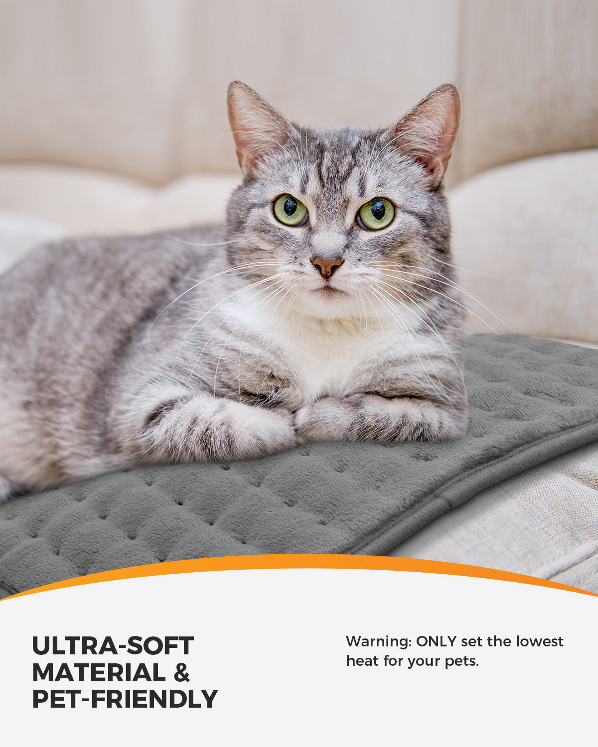 FSA Approved Electric Heating Pad for Back Pain, Neck & Shoulder, Menstrual Cramps - 12x24
