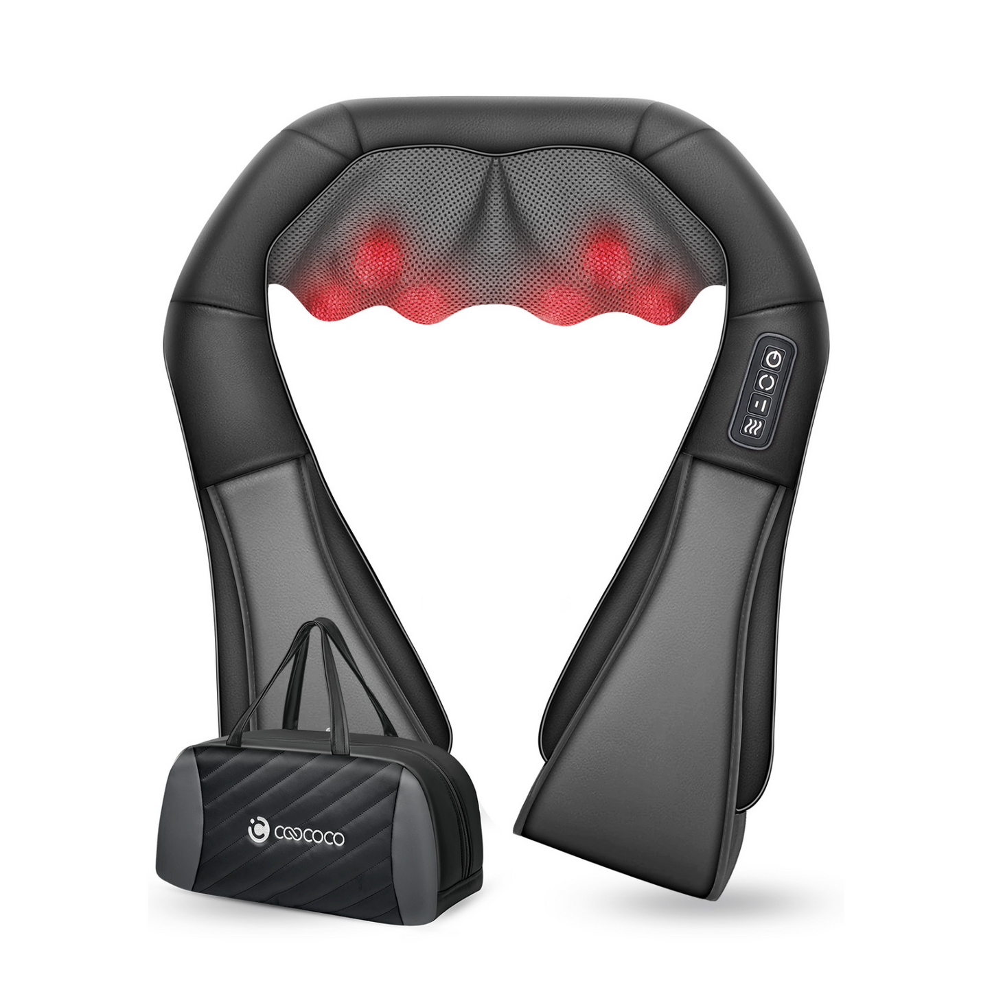 Shiatsu Neck Massager with Heat - Full Body Pain Relief