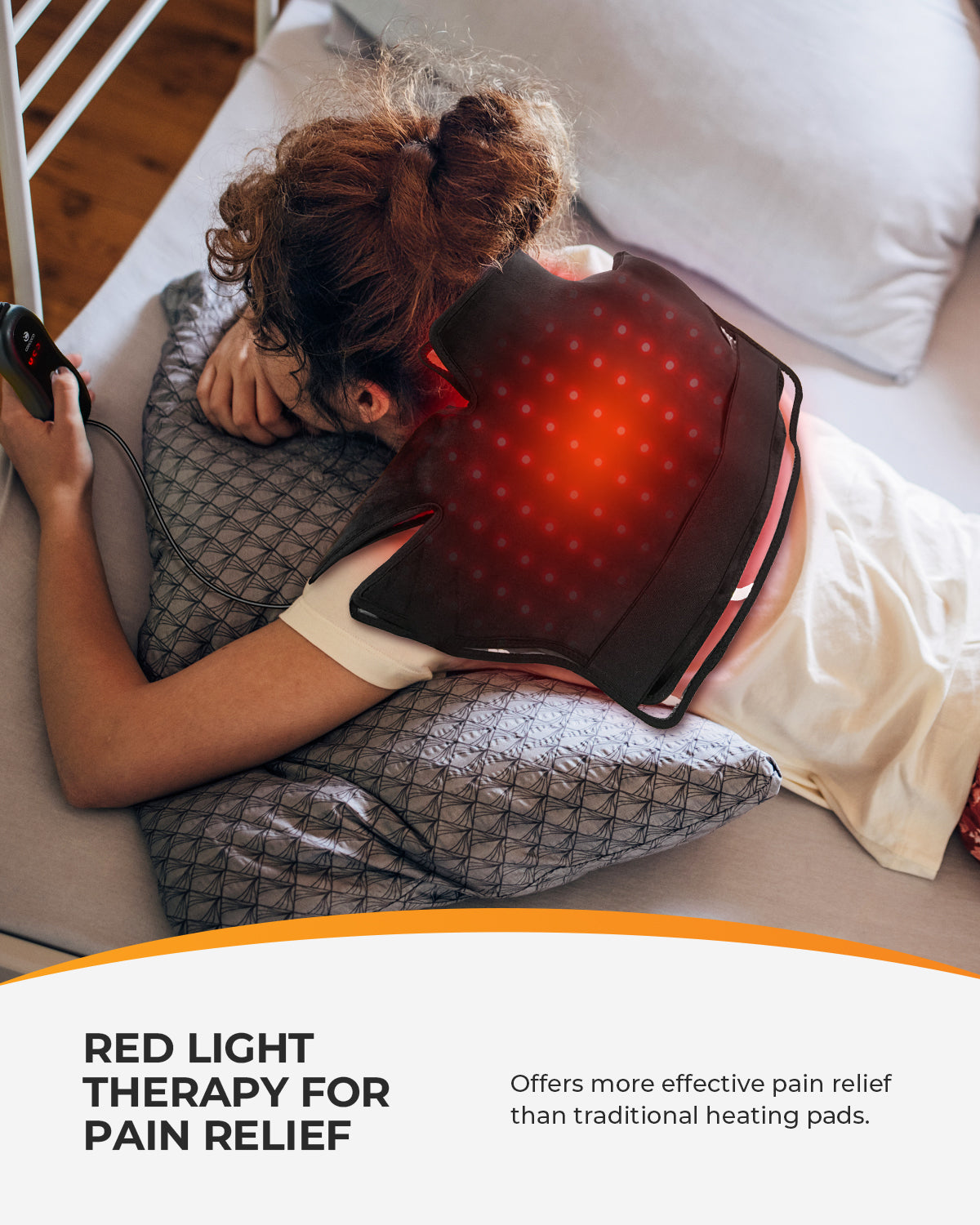 CooCoCo Red Light Therapy Pad for Neck Shoulder Pain Relief - CO-6421