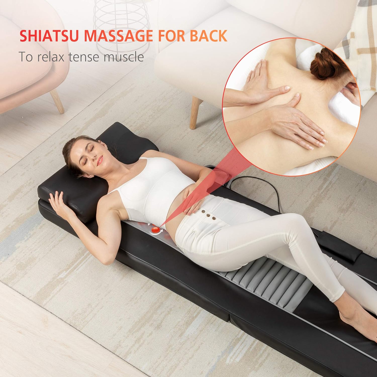 Full body massage mat 2024