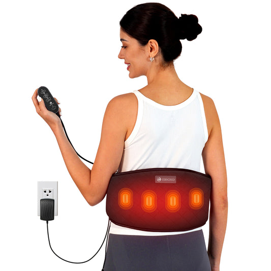 Heating Pad with Massager for Back Pain Relief - CO-6405