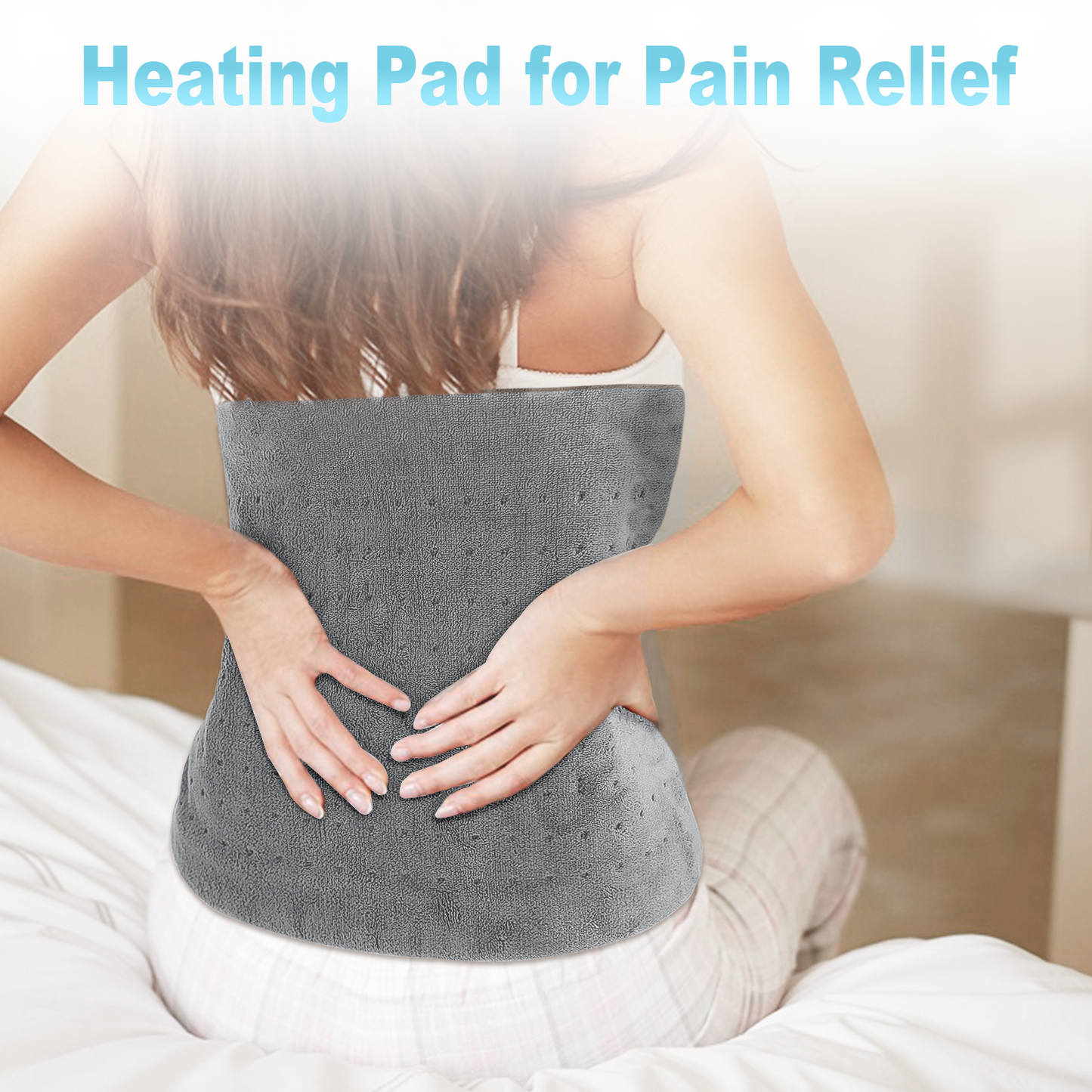 Coococo Heating Pad for Back Pain Relief - NA-H1921B